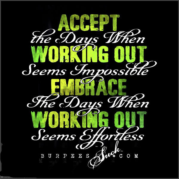 205BS - ACCEPT & EMBRACE - BURPEES VELOCITY