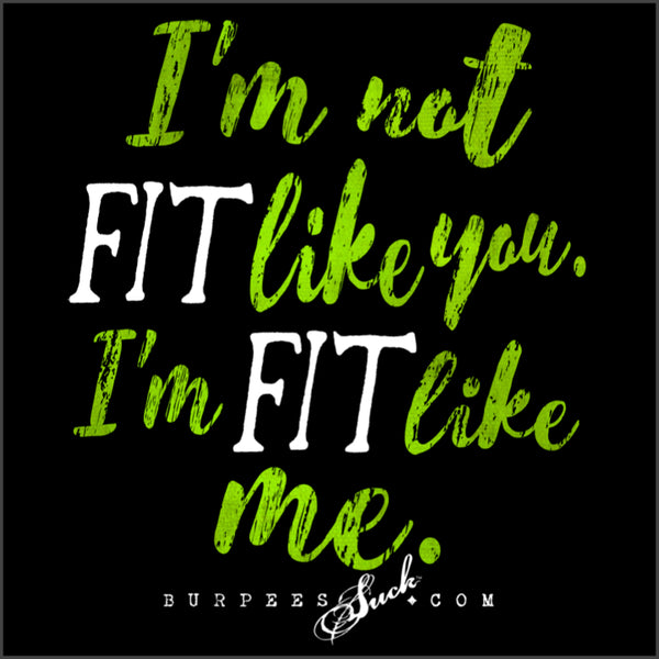 837BS - FIT LIKE ME - BURPEES VELOCITY
